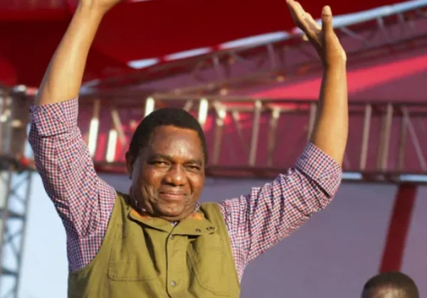 Hakainde Hichilema Re-Elected Zambia’s President With 60% as Rival Rejects Results