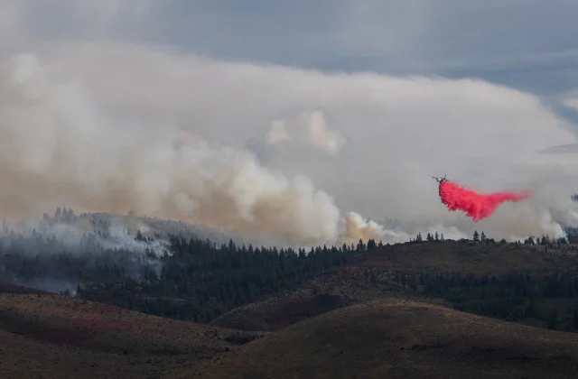 More Than 40,000 Evacuate as Wildfire Approaches Reno in Western U.S.