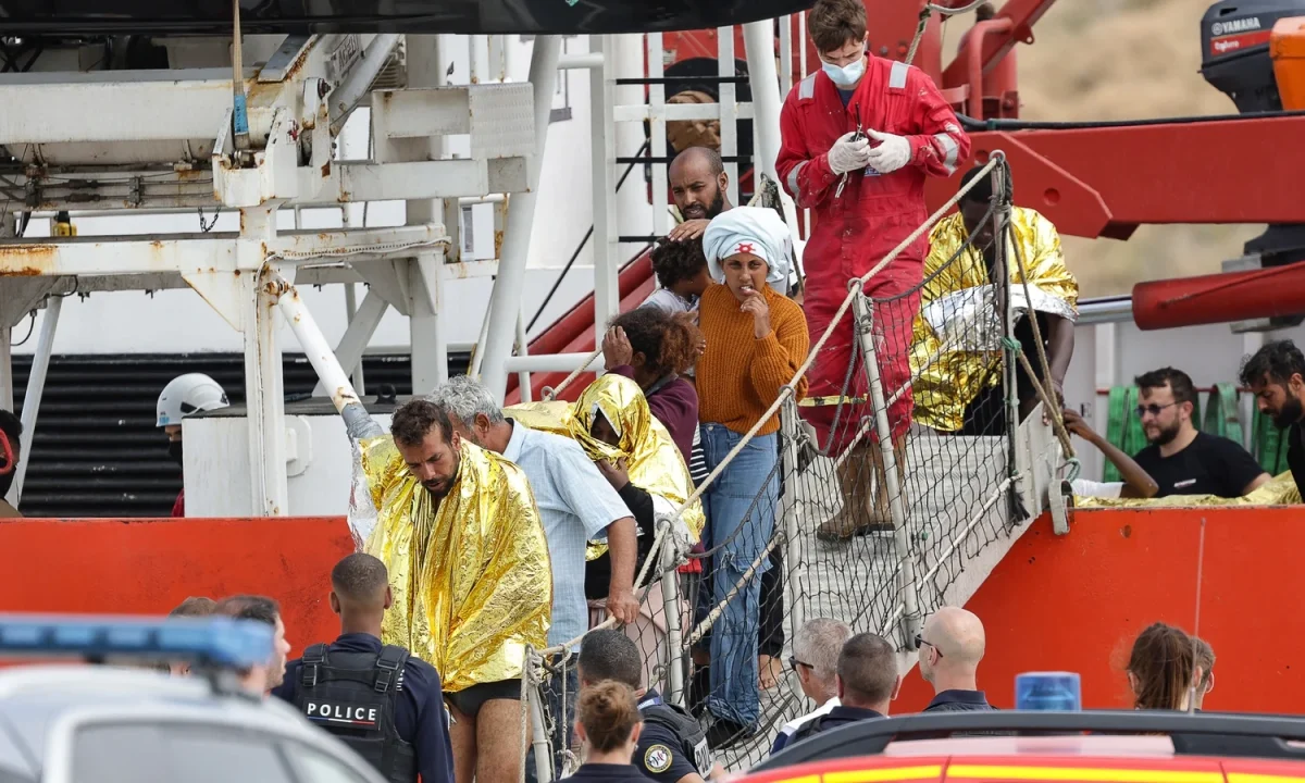 More than 170 rescued after boat catches fire crossing the Channel