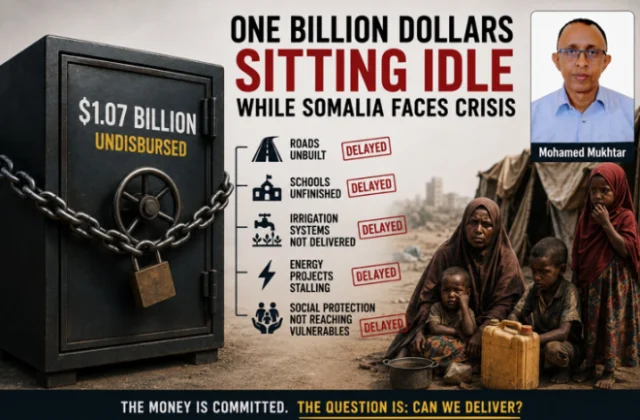 One Billion Dollars Sits Idle as Somalia Faces Crisis