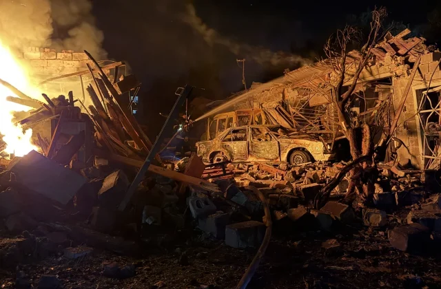 Russia strikes Ukrainian petrol stations in alleged effort to drive out civilians