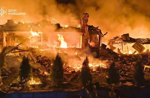 Russian Strikes on Kyiv Region Kill Four, Including a Child