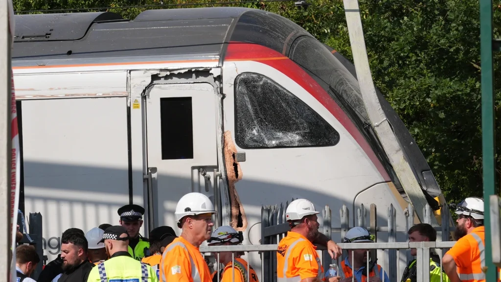 Second train derailment in England in two days