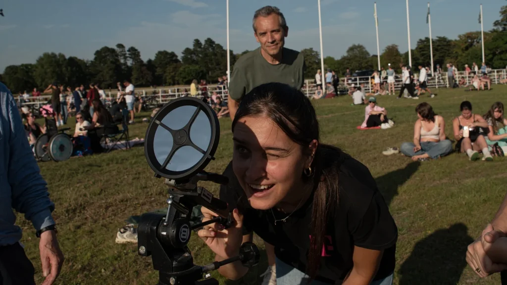 Sky watchers and scientists treated to 'eerie' solar eclipse