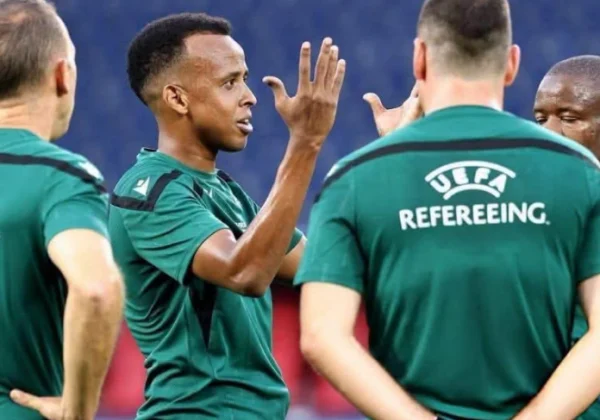Somali referee Omar Abdulkadir Artan poised to make UEFA Super Cup history