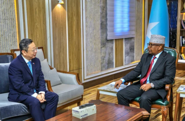 Somalia and China Discuss Defense Cooperation and AUSSOM’s Future