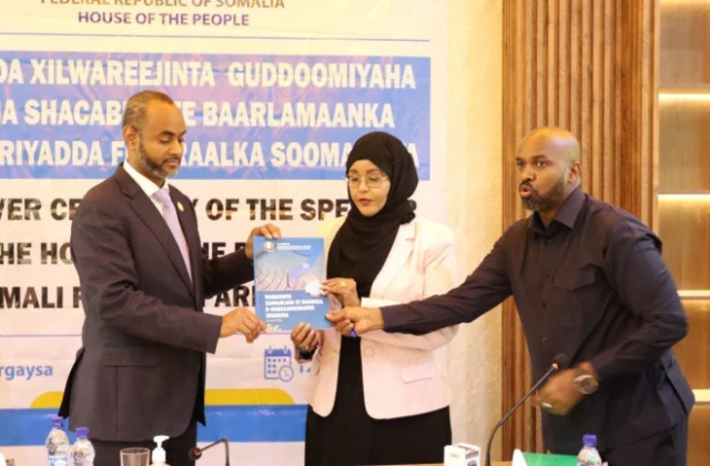 Somalia’s New House Speaker Pledges Stronger Global Parliamentary Ties