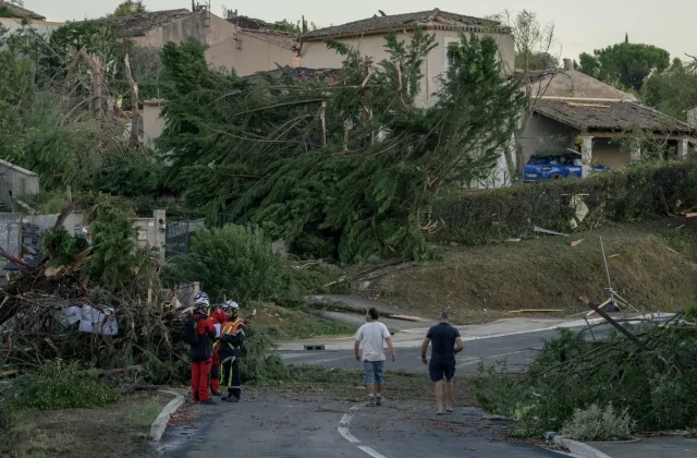 Tornado Injures Dozens and Damages Hundreds of Homes in French Village