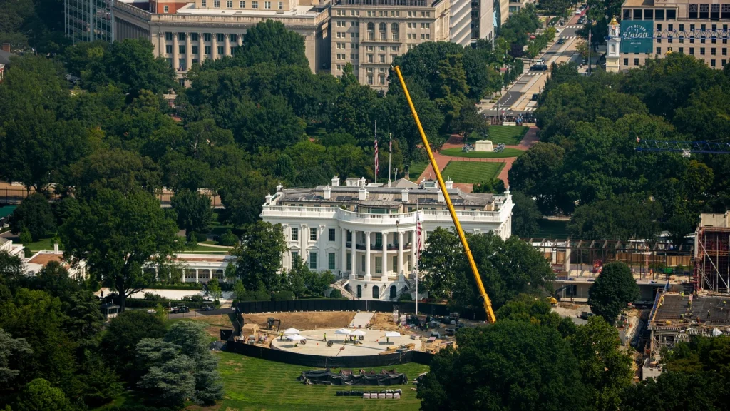 Trump asks US Supreme Court to allow ballroom construction