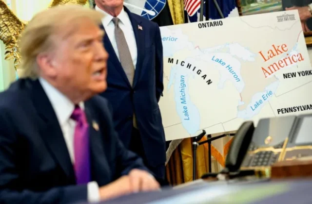 Trump’s proposed Lake Ontario renaming to “Lake America” faces legal hurdles