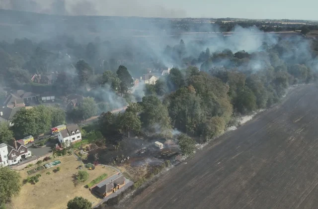 Two Arrested After West Midlands Fire Damages Homes