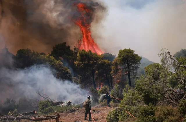 Two Dead After Firefighting Helicopters Crash in Greece
