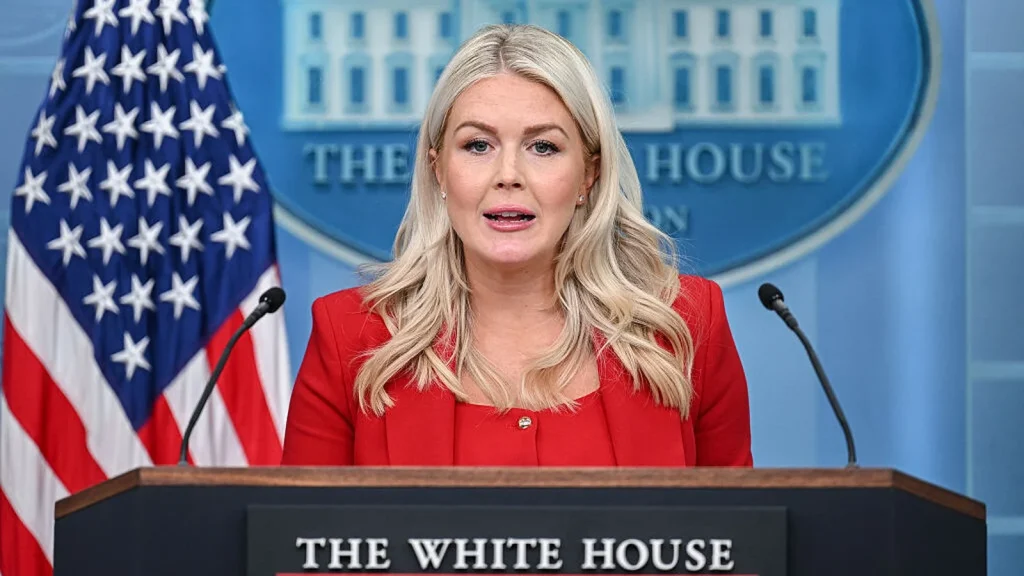 White House press secretary Karoline Leavitt to leave job this month