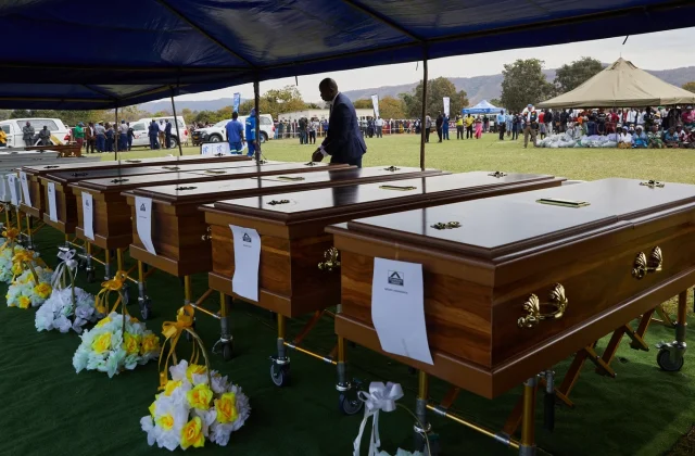 Zimbabwe ferry capsizing death toll rises to 72