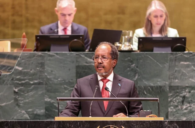 Hassan Sheikh Says Somalia Wants U.N. to Stay Under New Terms