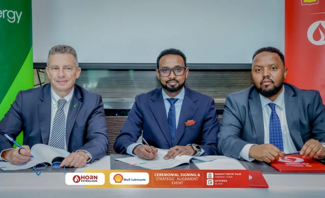 Horn Petroleum Partners With Vivo Energy to Distribute Shell Lubricants in Somalia