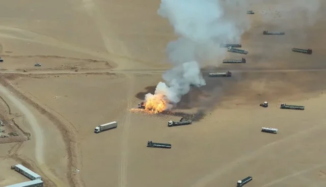 Houthi Attacks on Saudi Oil Facilities Ignite Fires, Injuring 73 People