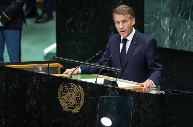 Israel condemns Macron’s UN remarks on West Bank as a ‘grotesque absurdity’
