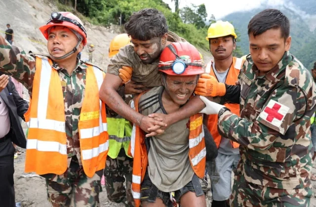 Nepal Rescues Two Trapped Tunnel Workers in ‘Miracle’ Operation