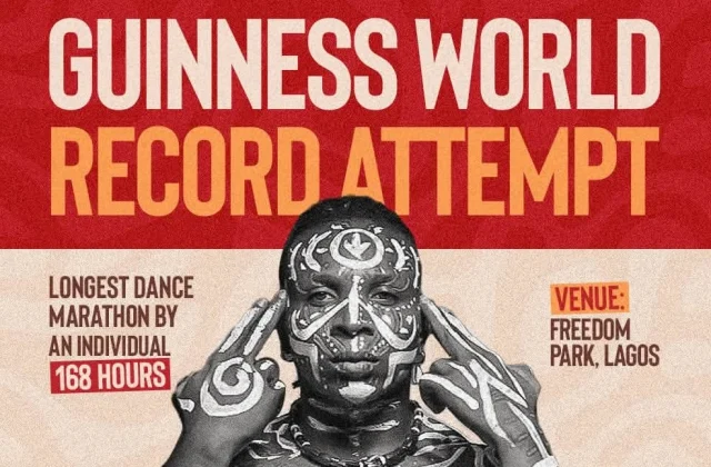 Nigerian Dancer Attempts Seven-Day Marathon to Set a World Record