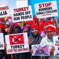 Protests erupt in Somalia’s Gedo region over alleged Turkish strikes in Doolow