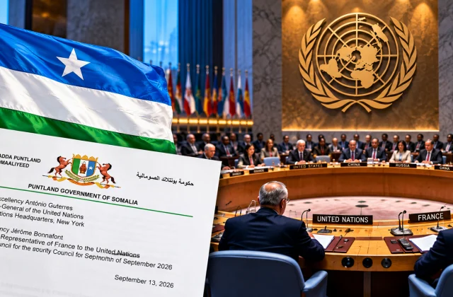 Puntland State Submits Demands to UN Security Council Amid Somalia’s Political and Security Crisis