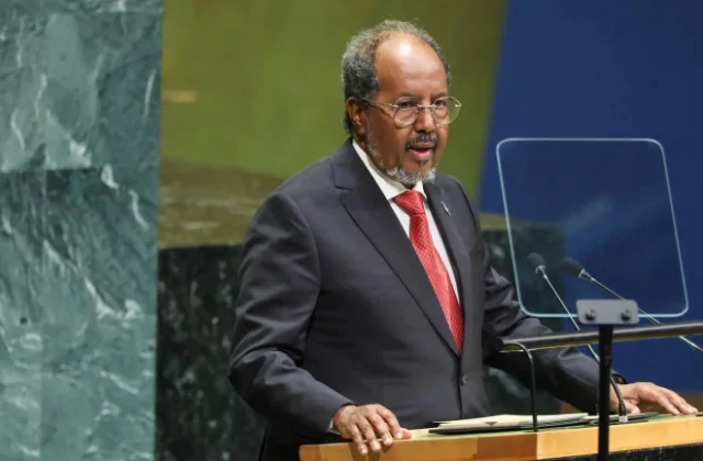 Somali President Calls for Gaza Ceasefire and Two-State Solution at UN