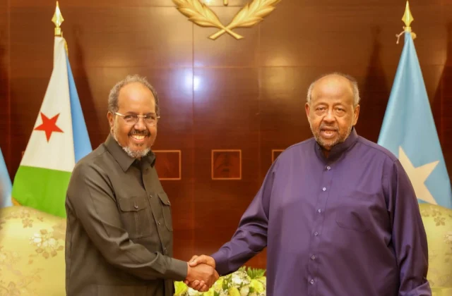 Somali President Visits Djibouti After Ethiopia Talks Amid Rising Horn Tensions