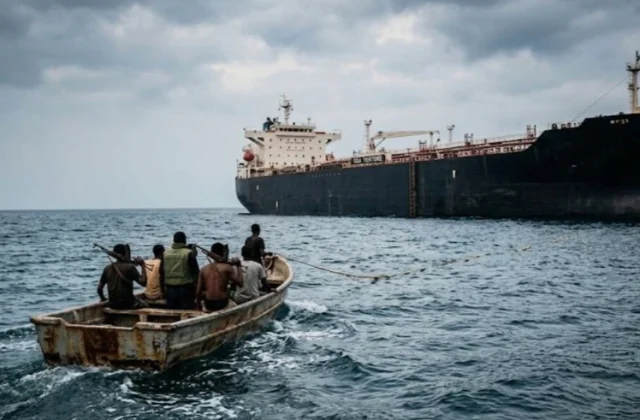 Somali pirates killed five crew members aboard hijacked tanker, officials say