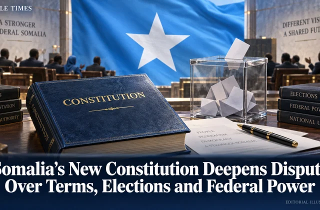 Somalia’s New Constitution Deepens Dispute Over Terms, Elections and Federal Power