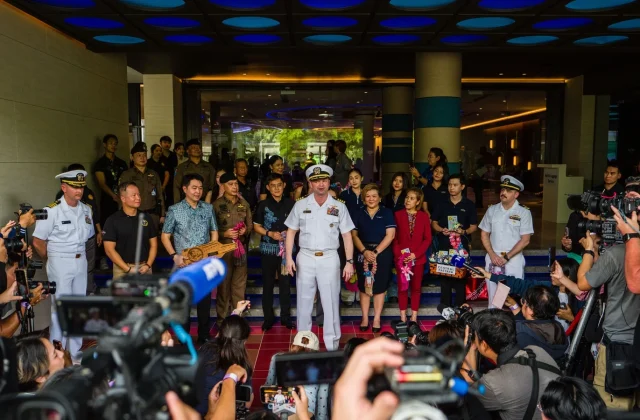 Thousands of US Sailors Arrive in Thailand After Months at Sea