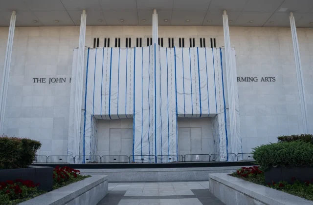 Trump threatens to keep Kennedy Center closed unless his name is added
