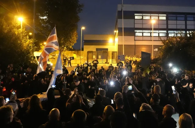 UK far-right activist Daniel Thomas charged with criminal damage