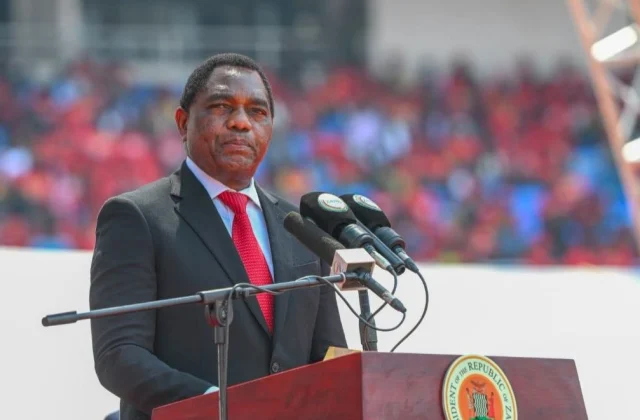 Zambia’s President Hichilema Pledges Jobs and Economic Growth in Second Term