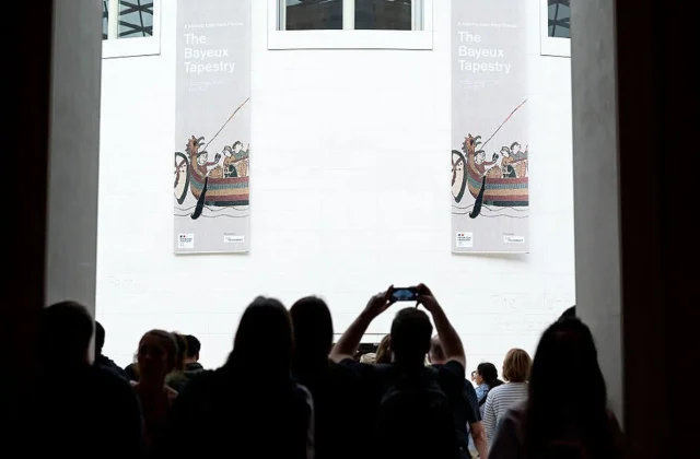 Blind man takes legal action over access to Bayeux Tapestry