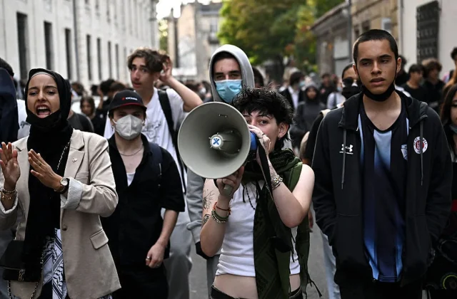 French Teenager Loses Hand as Student Protests Continue