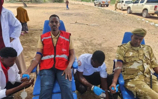 Garissa Leaders Urge Residents to Embrace Voluntary Blood Donation