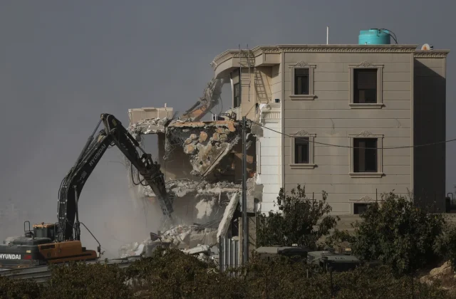 Israel Demolishes West Bank Homes After Fatal Attack