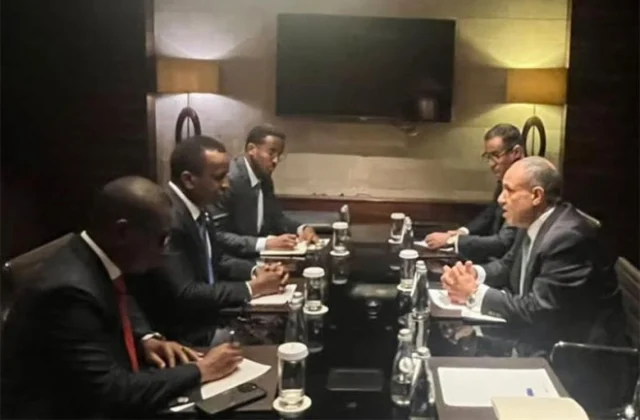 Masar iyo Soomaaliya oo shirkii Russia-Africa kaga wada hadlay amniga gobolka