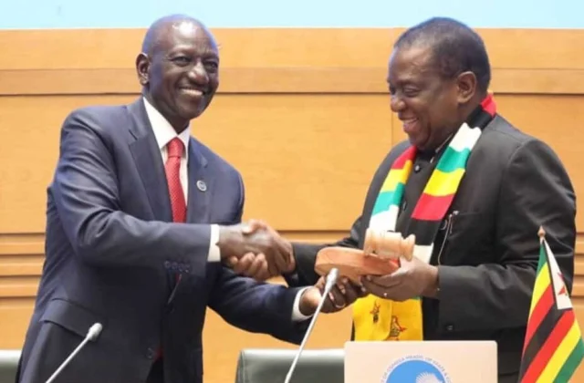 Ruto Calls for Africa to Fund Itself as Mnangagwa Takes COMESA Chair