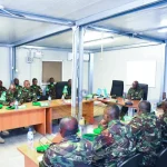 Senior Kenyan Military Commander Visits Troops Serving Under AUSSOM in Kismayo
