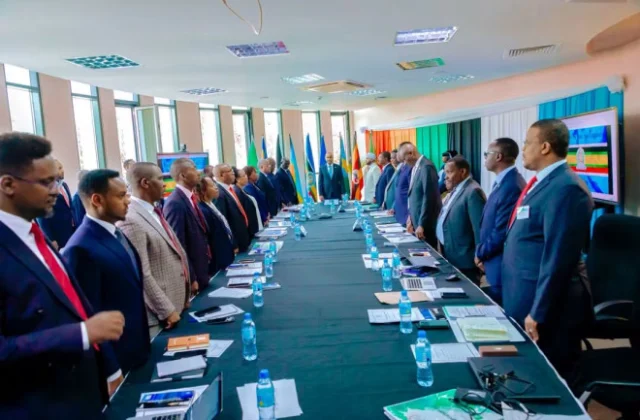Somali Parliament Speaker Chairs EAC Speakers’ Bureau Meeting in Arusha