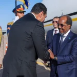 Somali President Arrives in Egypt for Africa Economic Forum