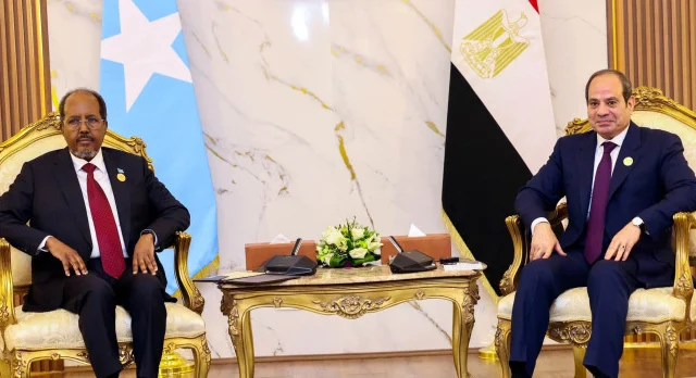 Somalia and Egypt leaders meet in Alamein during Africa business forum
