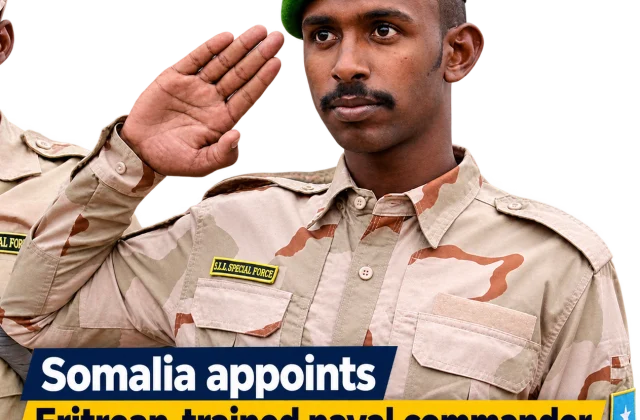 Somalia appoints Eritrean-trained naval chief, risking further strain with Ethiopia