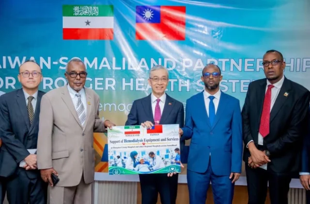 Taiwan Provides $1 Million to North Western State of Somalia for Dialysis Services