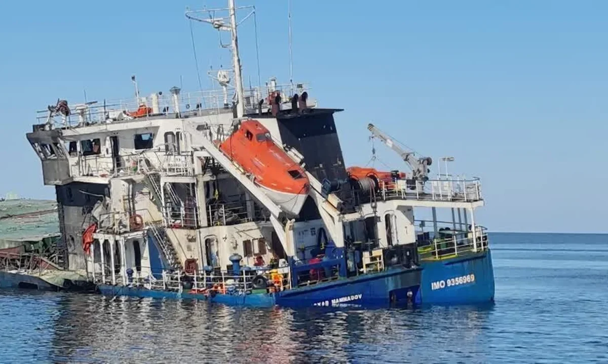 
        
        Two dead as Russian drone sinks grain ship in Black Sea, says Zelensky
    